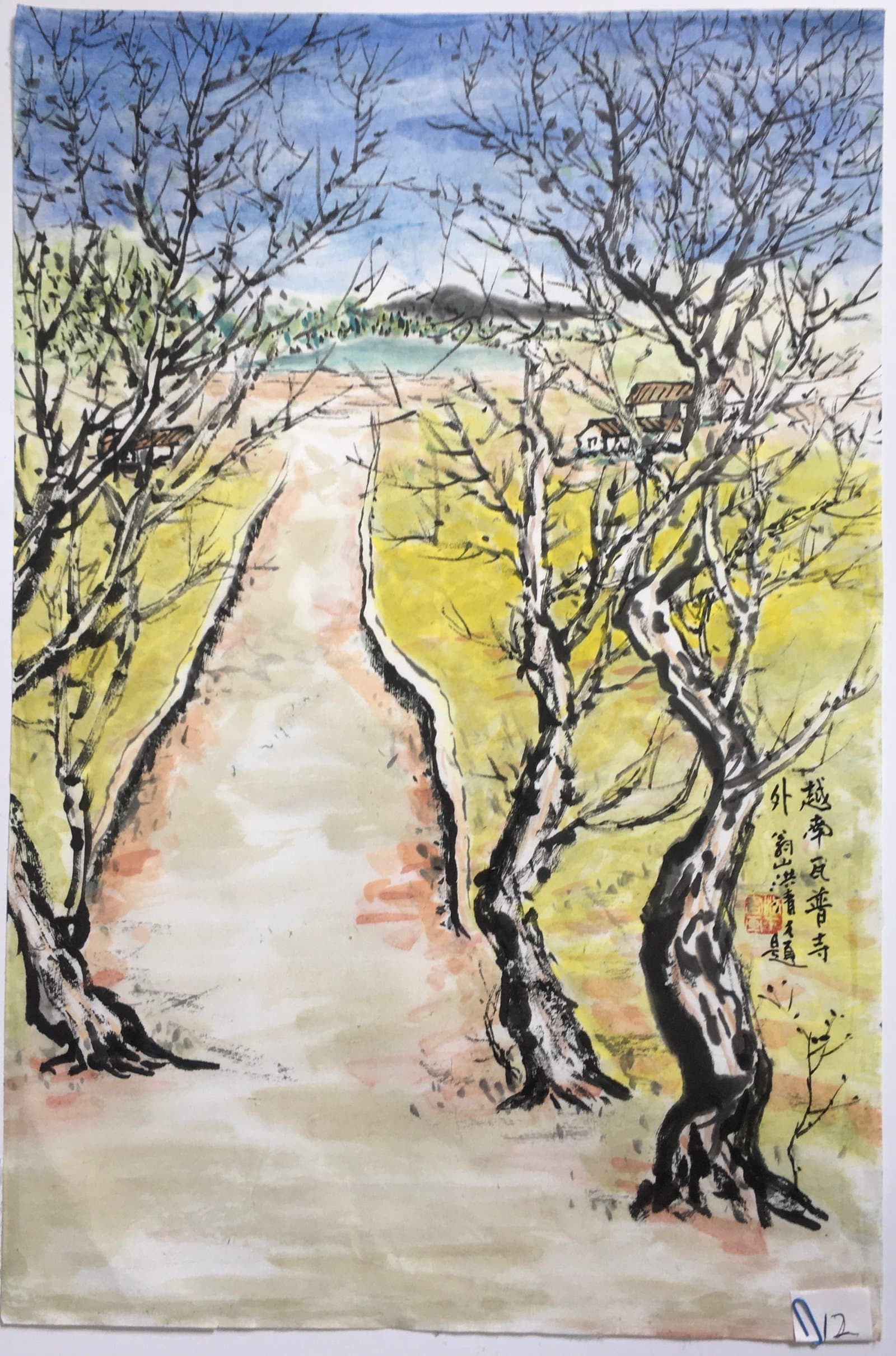 越南瓦普寺外（无赤色路） — Outside Wat Phu Temple