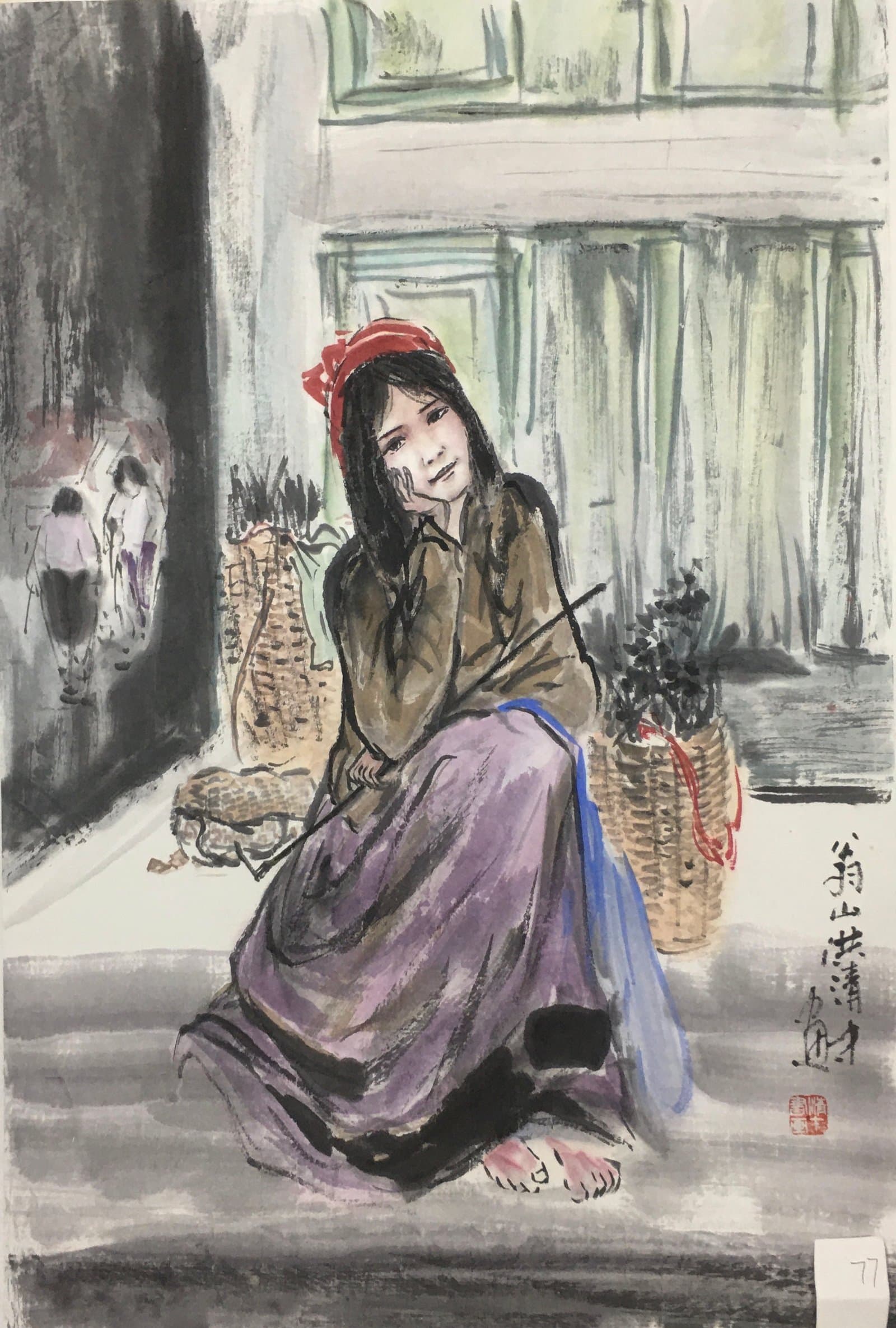 玉容谁来顧 — Who Will Admire This Beauty