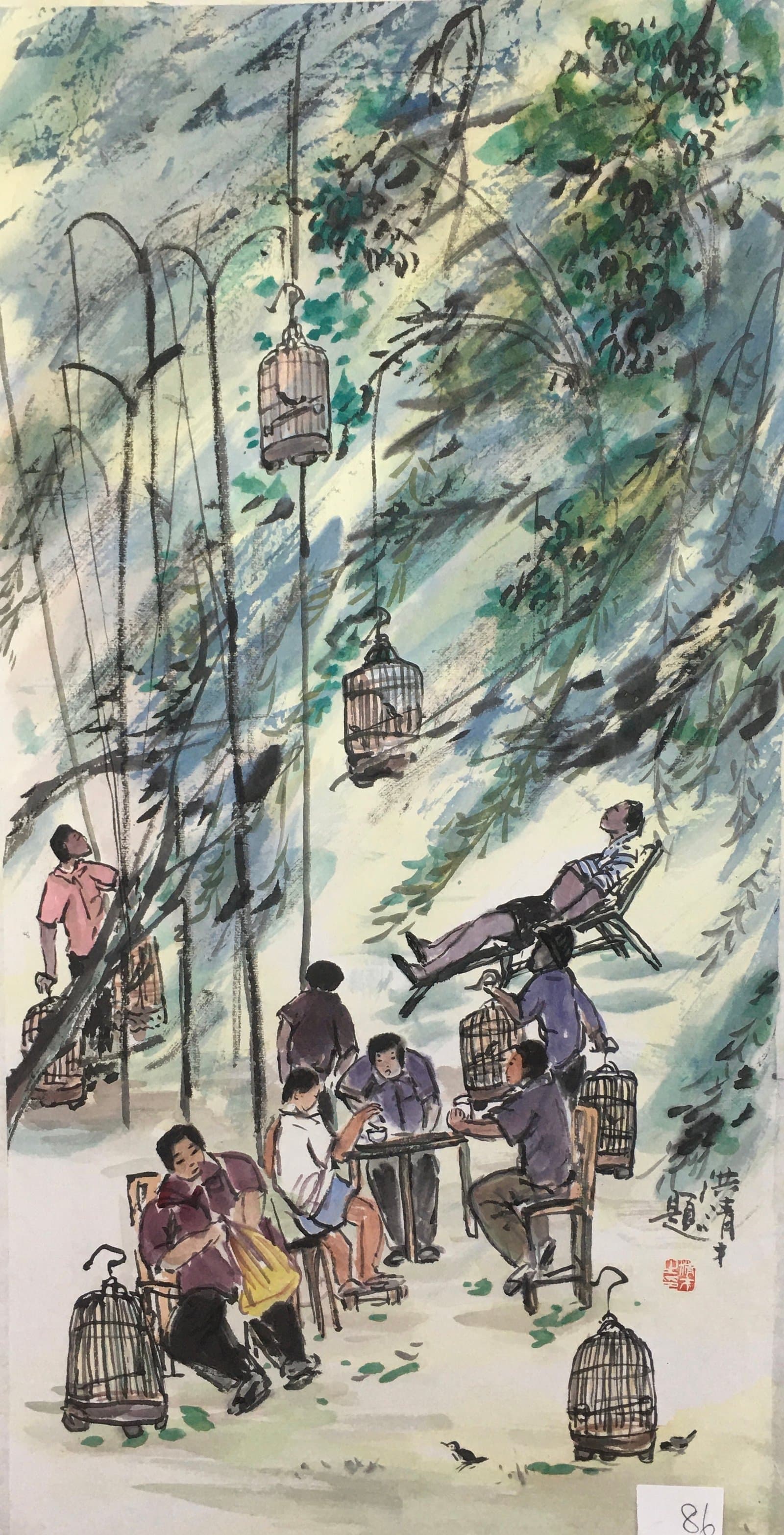 周末早上（溜鸟 — Weekend Morning Bird Walking